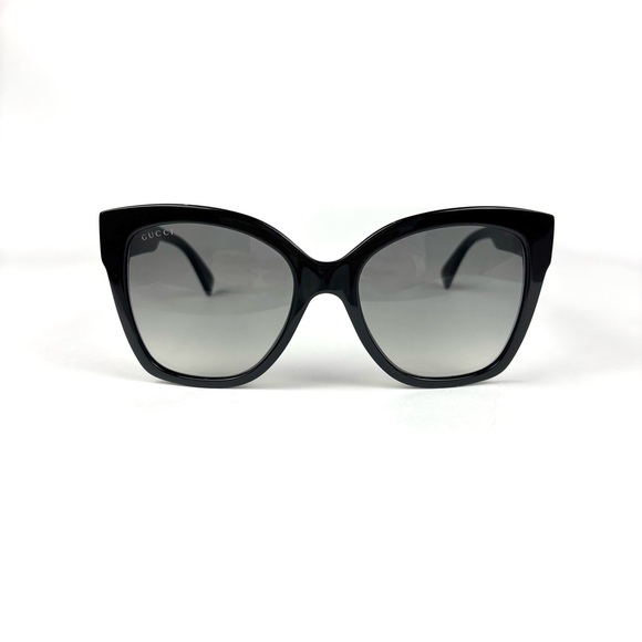 Gucci GG0459S Oversized Sunglasses Black NWOT Full Set Case Cloth Authentic main image 15